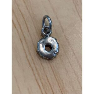 925 Donut Sterling Silver Jewelry Charm